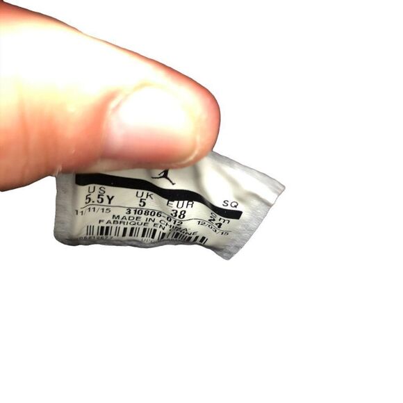 RARE 2015 Air Jordan 10 Retro New York City Size 7 Black - Picture 5 of 15